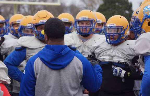 Spring Football in Full Swing