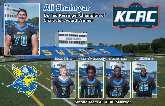 Shahryar Earns Dr. Ted Kessinger Champion of Character Award; 11 Swedes Receive All-KCAC Honors