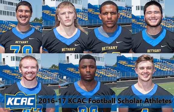 Seven Student-Athletes Earn KCAC Football Scholar Athlete Honors