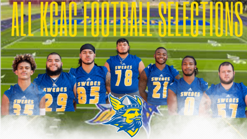 Football has Seven Selected to ALL KCAC Teams