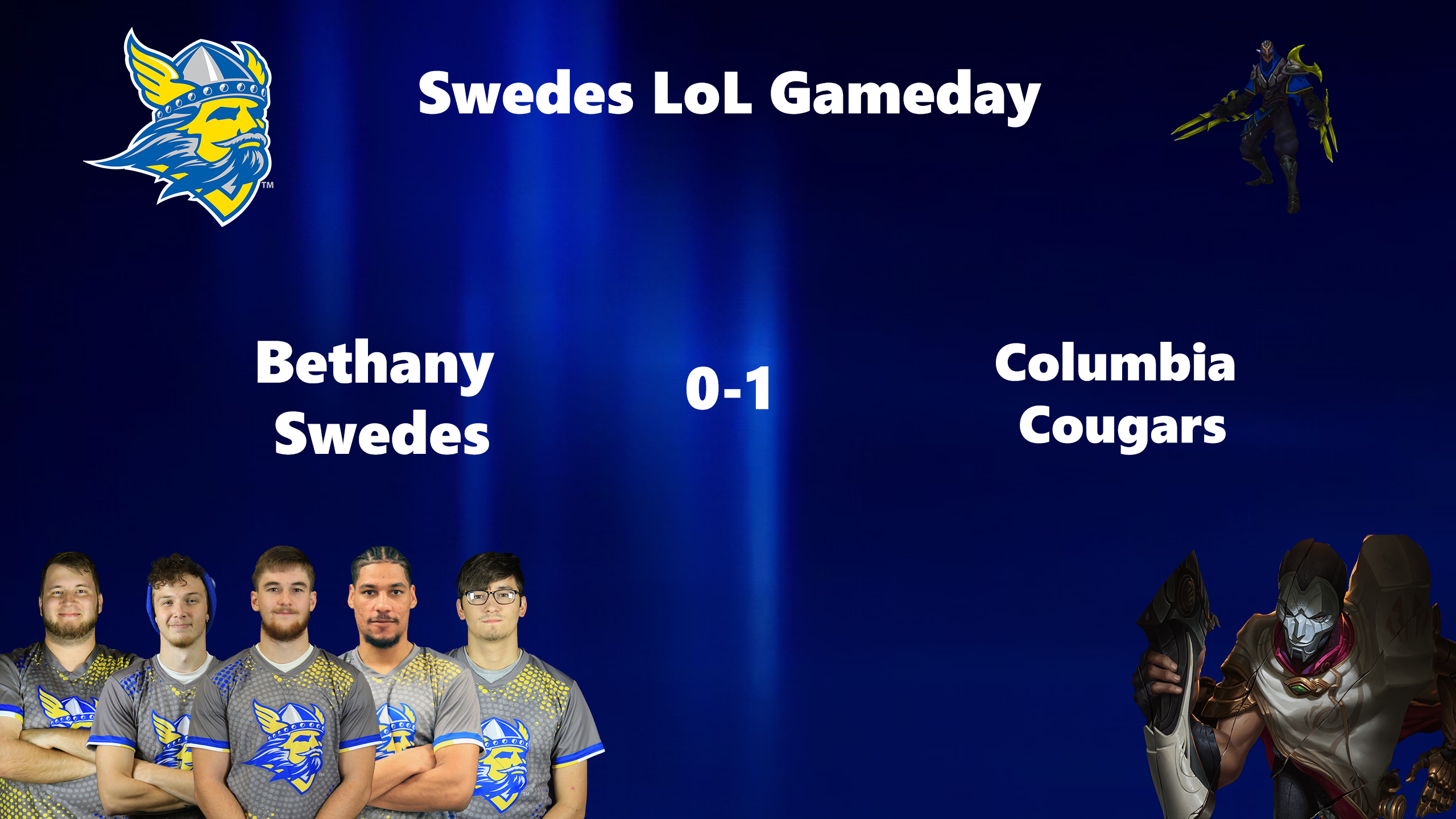 SWEDES FALL TO COUGARS