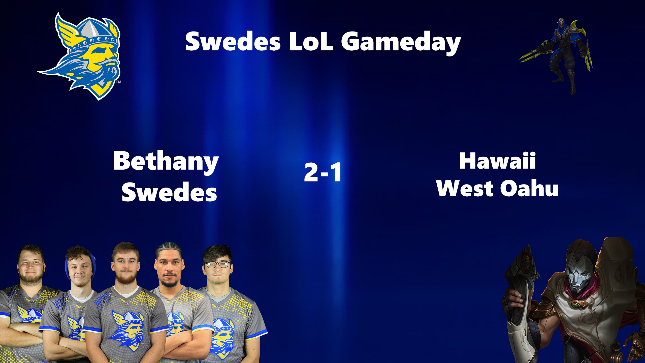 SWEDES COMPLETE PERFECT REGULAR SEASON
