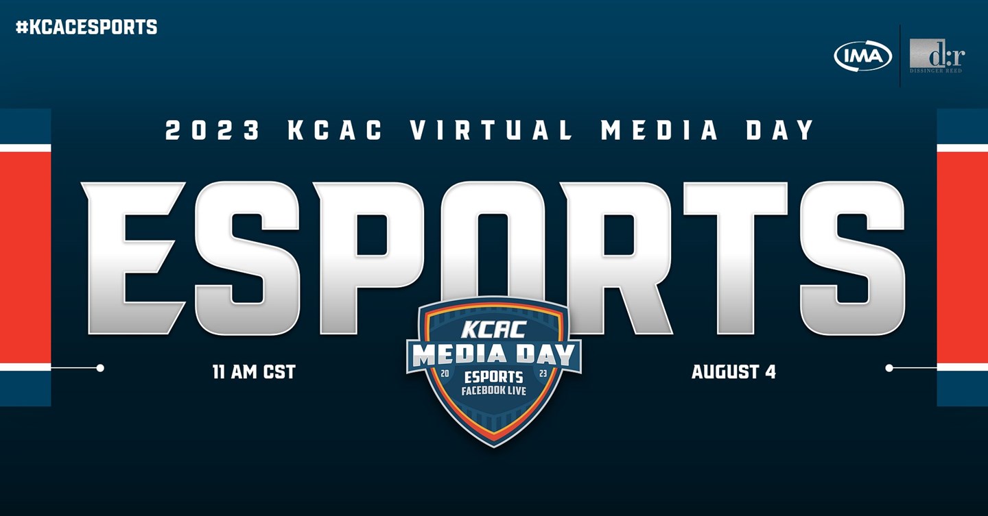 2023 KCAC ESPORTS VIRTUAL MEDIA DAY SET FOR AUGUST 4TH