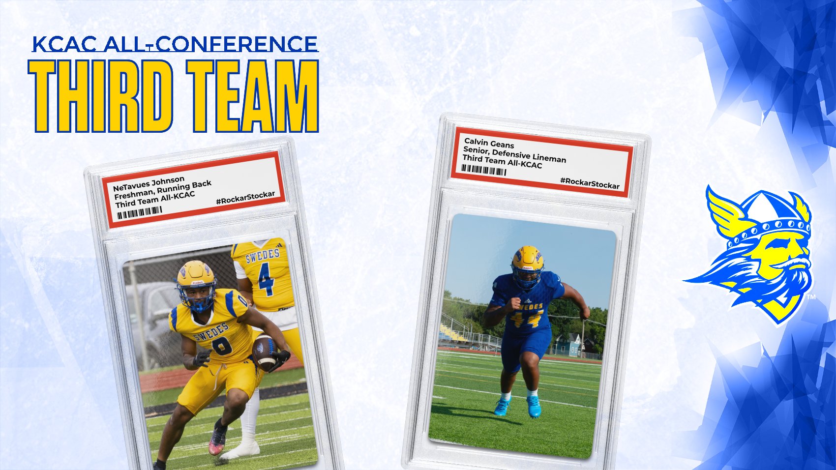 JOHNSON, GEANS BOTH EARN ALL-KCAC HONORS