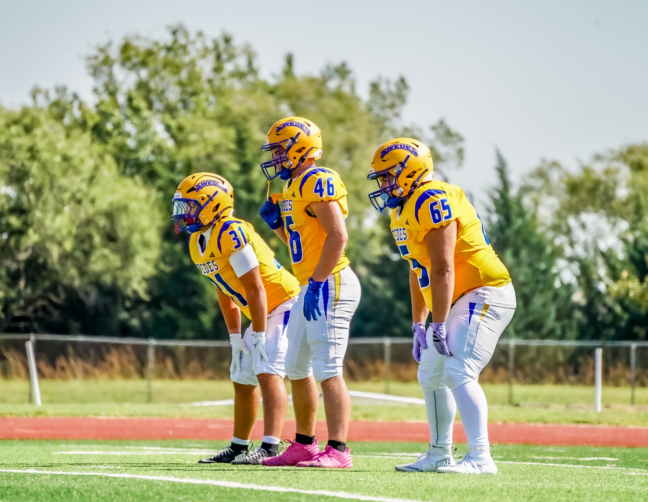 EDDINS HOUSES A 67-YARD PUNT RETURN; SWEDES FALL IN HOME FINALE