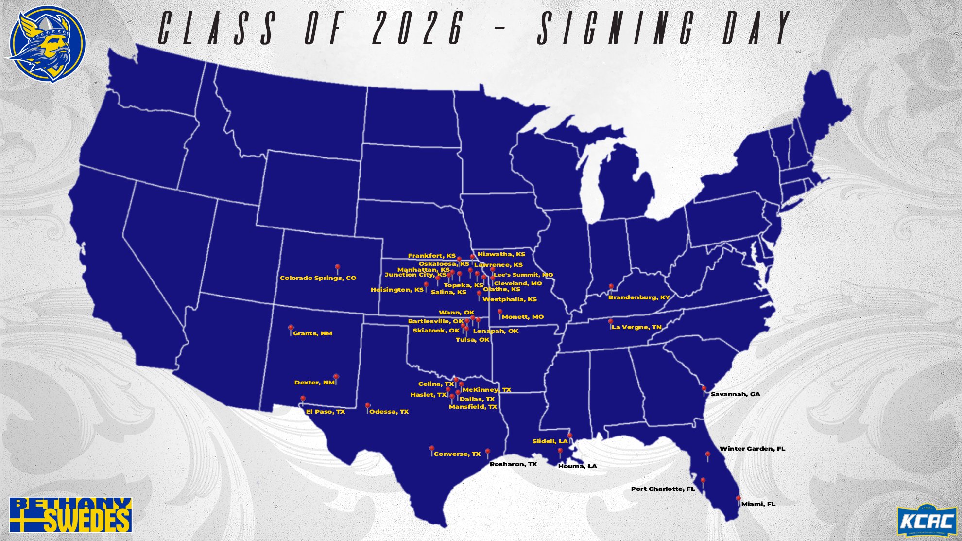 SWEDES’ FOOTBALL ANNOUNCES 2026 NATIONAL SIGNING DAY SIGNEES
