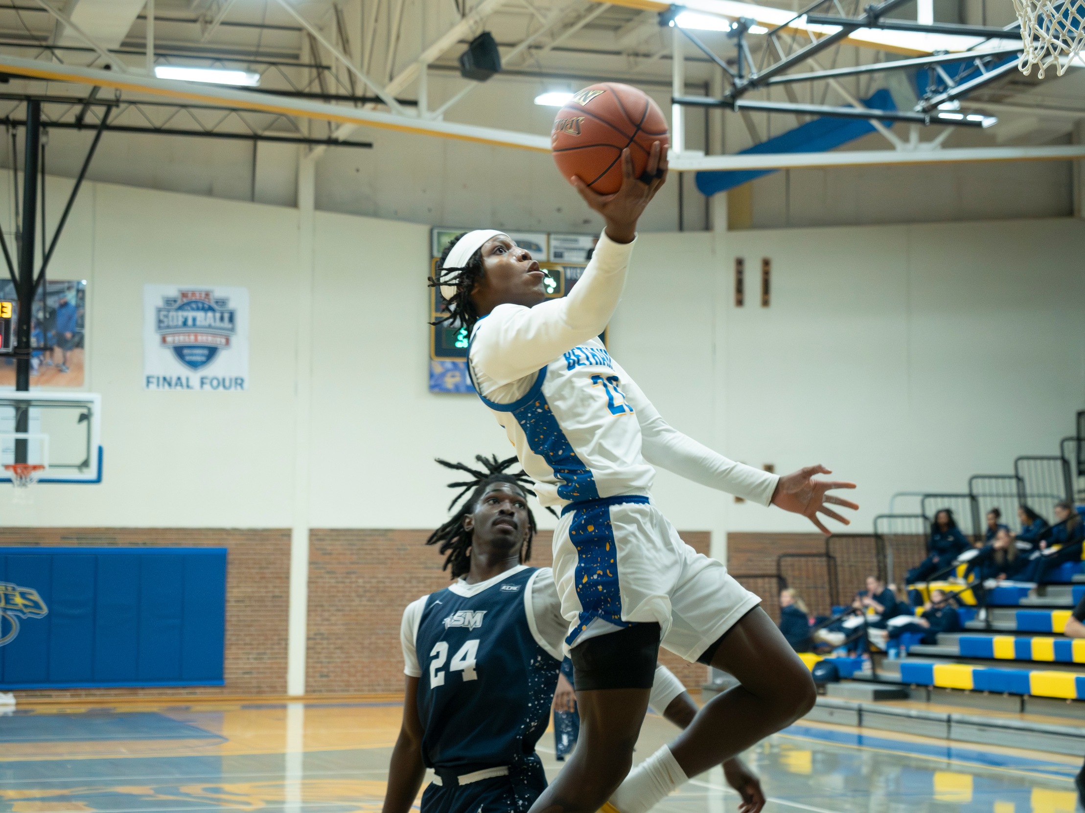 SWEDES BATTLE IN SECOND HALF AT EVANGEL
