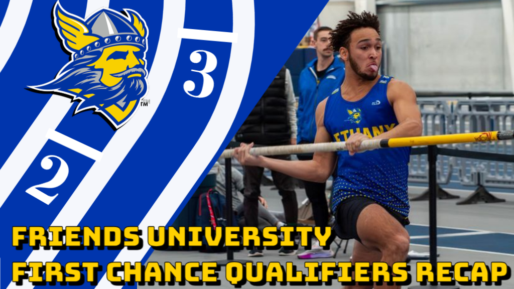 BRICE EARNS GOLD; SWEDES COMPETE IN FRIENDS UNIVERSITY FIRST CHANCE QUALIFIERS