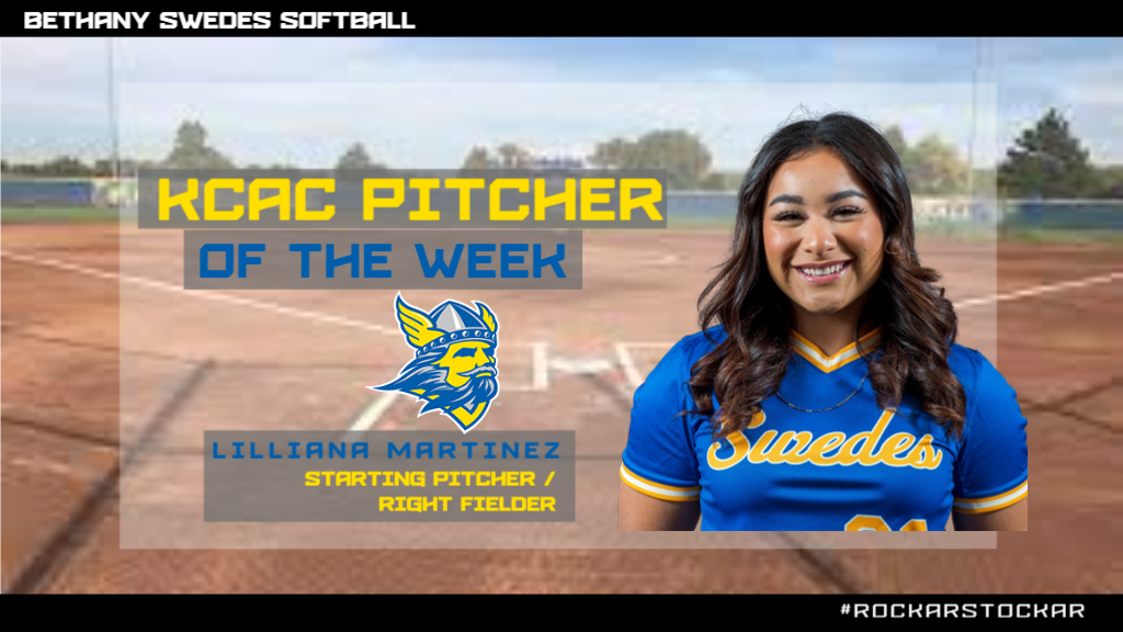 MARTINEZ WINS KCAC PITCHER OF THE WEEK