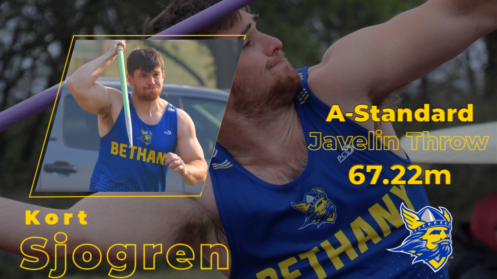 SJOGREN QUALIFIES A-STANDARD AT EMPORIA STATE RELAYS
